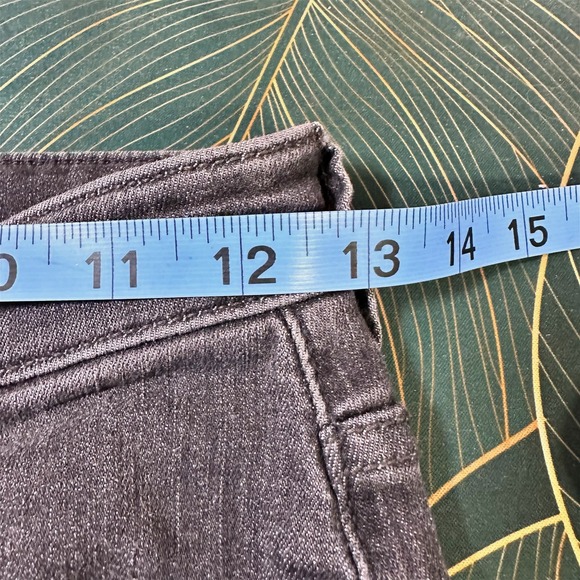 Free People Irreplaceable Flare Jean Raw Frayed Hem Black Women 26 - Picture 6 of 8